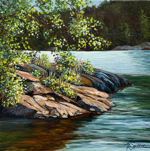 Rugged and Unrefined - original painting by Valerie Spence Hounsell
