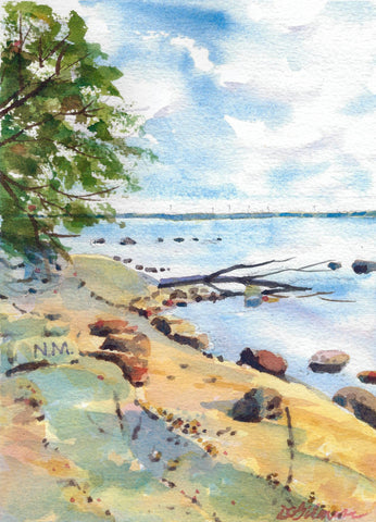 Lake Ontario Park - Original by David Gilmore - 605