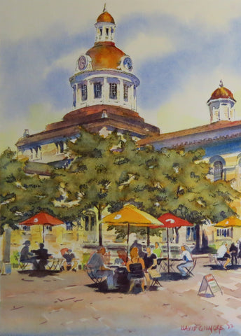 Kingston Market During Buskers - Original by David Gilmore (502)