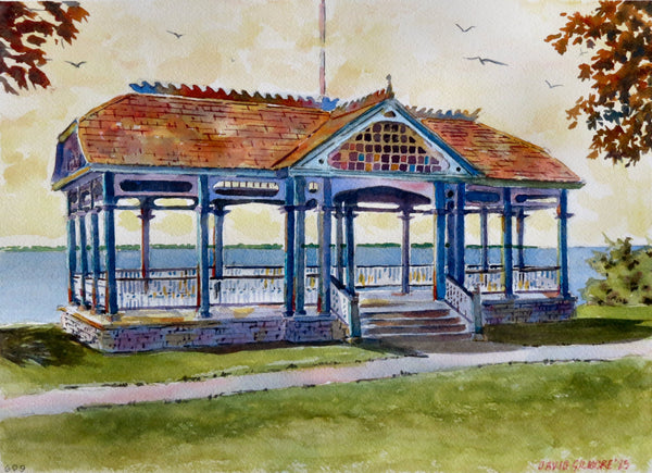 Newlands Pavillion II #609 - Original by David Gilmore
