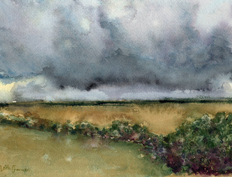 Hovering Storm - original painting by Leith Channen
