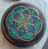 Painted Rocks Dotted Art by Elaine Burke