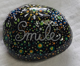 Painted Rocks Dotted Art by Elaine Burke