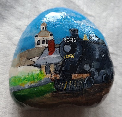 Painted Rock - Engine 1095 RCK023