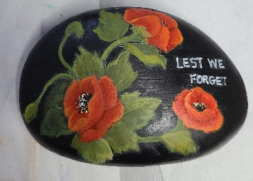 Painted Rock - Lest We Forget RCK052