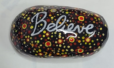 Painted Rocks Dotted Art by Elaine Burke