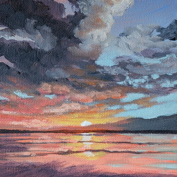 A Thousand Sunsets #47 original painting by Rosalyn Insley