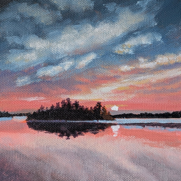A Thousand Sunsets #46 original painting by Rosalyn Insley