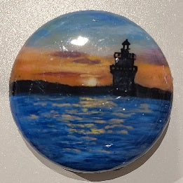 Painted Rock - Lighthouse RCK042