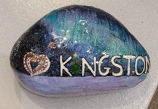 Painted Rock - Kingston Christmas RCK045