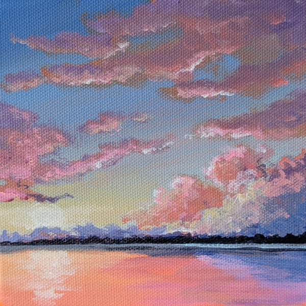 A Thousand Sunsets #50 original painting by Rosalyn Insley