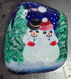 Painted Rocks - Winter