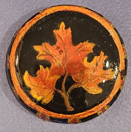 Painted Rock - Maple Leaf RCK058
