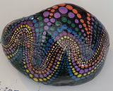 Painted Rocks Dotted Art by Elaine Burke
