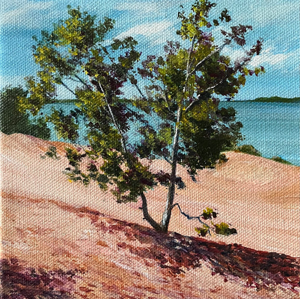 Sandbanks - original painting by Valerie Spence Hounsell