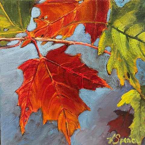 Strong and Free - original painting by Valerie Spence Hounsell