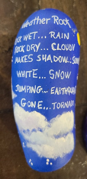 Painted Rock - Weather rock RCK084