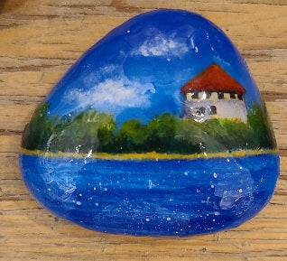 Painted Rock - Martello small RCK089