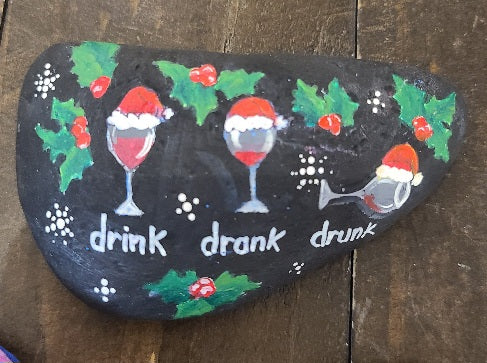 Painted Rock - Drink,drank,drunk RCK082