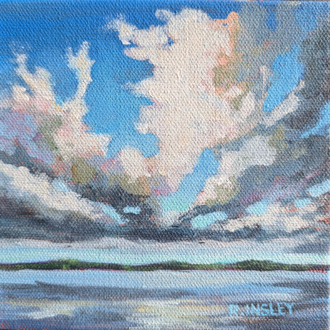 A Thousand Sunsets #56 original painting by Rosalyn Insley