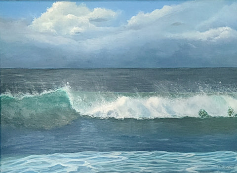 A Wave in Time. Giclee print by Elaine Burke