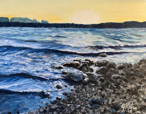 Sleeping Giant - Original by Julie Kojro