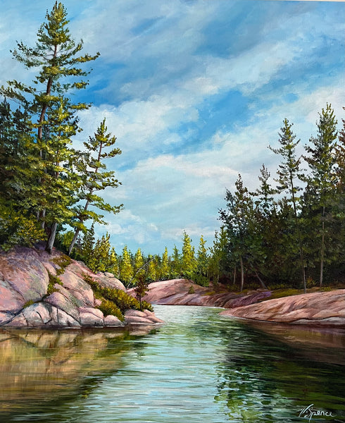Anticipation - original painting by Valerie Spence Hounsell