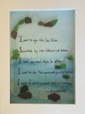 One-of-a-kind Sea Glass Art by Gail