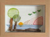 One-of-a-kind Sea Glass Art by Gail