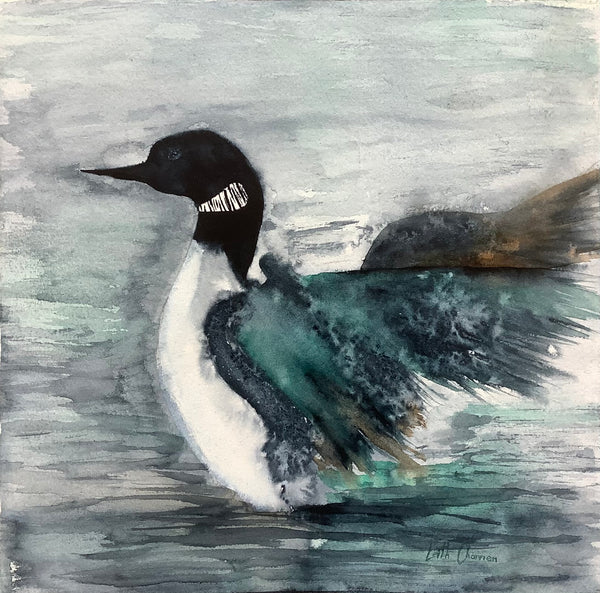 In for the Landing - original painting by Leith Channen