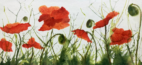 Dance in the Breeze - original painting by Leith Channen