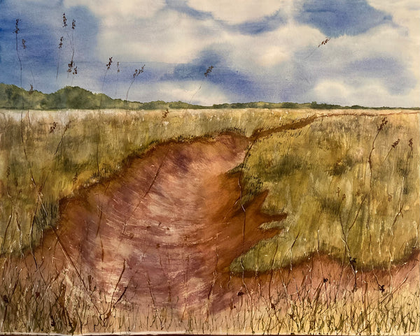 “Ebbing of the Cornwallis” - original painting by Leith Channen