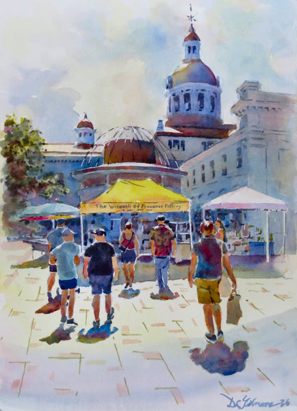 Windmill of Provence at City Hall  - original by David Gilmore #653