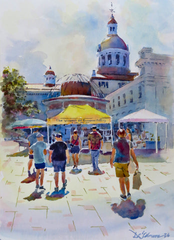 Windmill of Provence at City Hall  - original by David Gilmore #653