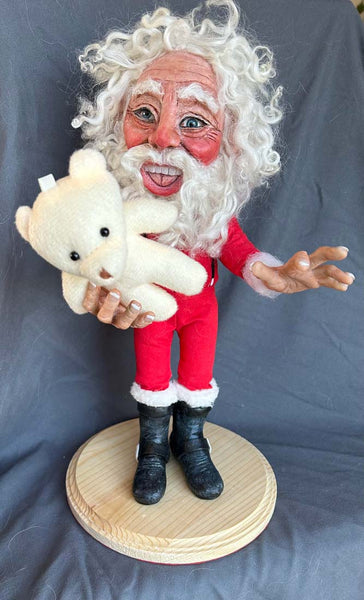 Jolly Santa by Sue Thomas
