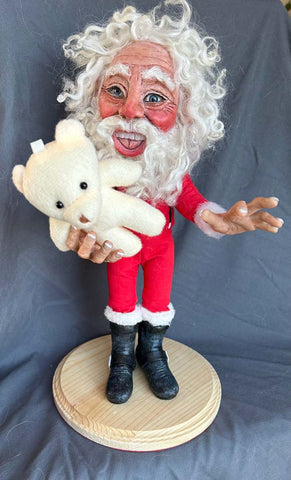 Jolly Santa by Sue Thomas