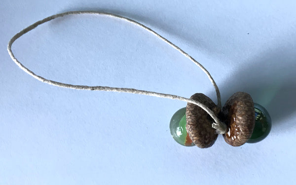 Acorn Ornament Double - Acorn Double by Cathie Hamilton - Martello Alley