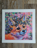 Assorted Cute Animal Prints 12"×12" by Lucy De Sousa