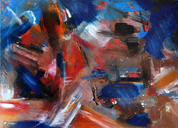 River of Fire Print by Angella Scott - Print by Angella Scott - Martello Alley