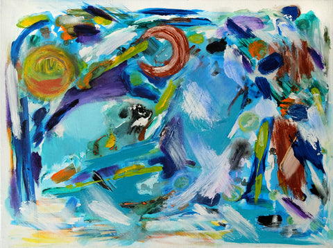 Mysterious Woman Print by Angella Scott - Print by Angella Scott - Martello Alley