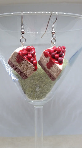 Cheesecake Earrings - Jewelery by Erica Young - Martello Alley