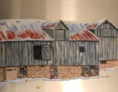 This Old Barn - 8 x 10 print by Cathie Hamilton - Martello Alley