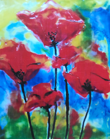 In The Red - 8 x 10 Print by Cathie Hamilton - Martello Alley