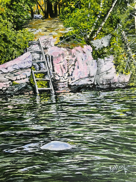 The Jumping Rocks print