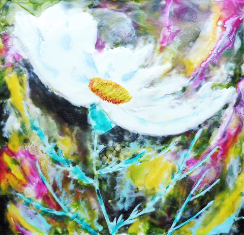 Cosmos - 11 x 14 print by Cathie Hamilton - Martello Alley