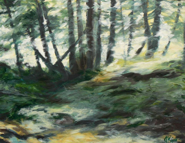 Forest Light - Original by Julie Kojro