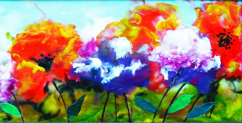 In My Garden - 11 x 14 print by Cathie Hamilton - Martello Alley