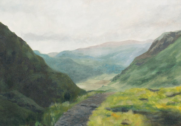 Entering Borrowdale Valley - Original by Julie Kojro