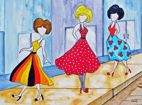 A Day Out - Print by Cathie Hamilton - Martello Alley