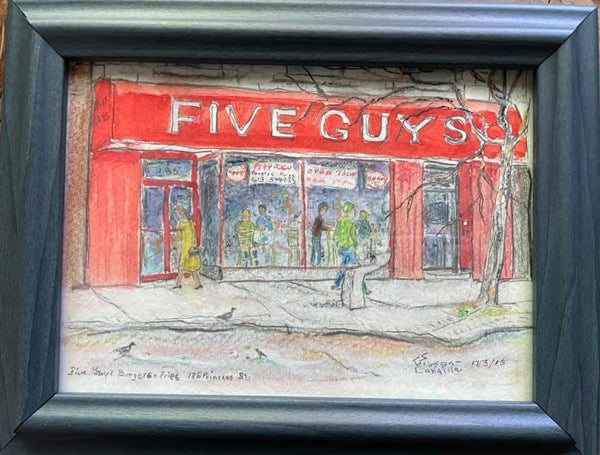 Five Guys Burger and Fries Restaurant